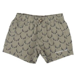 Boys Properly Tied Mallard Shorts / Khaki Antlers